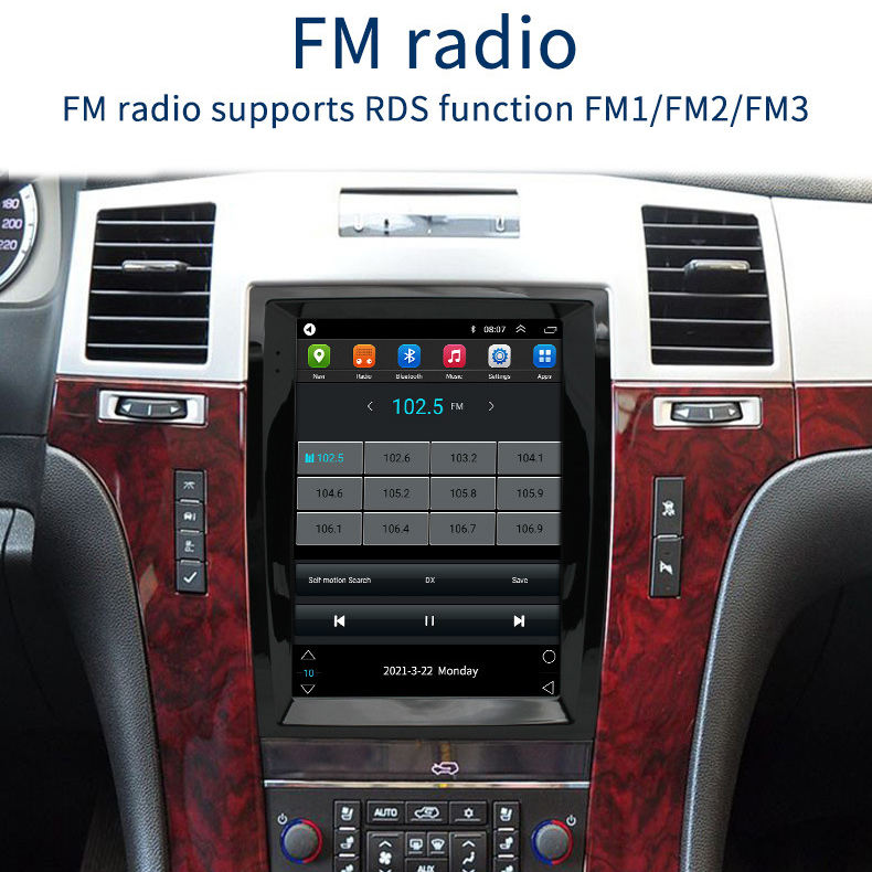9 Inch Car DVD Nevigator Video GPS Navigation System WiFi Car Multimedia Car Android Player for Cadillac Escalade 2007-2012