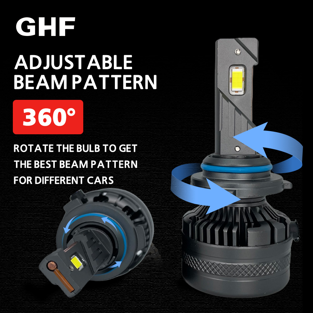 Cost-Effective 65W 5500lm 6300K Car Light LED H4 H7 H11 LED Headlight Bulb