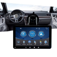 1 DIN Radio Car Stereo Android Big Seze of LCD Display Touch Screen with Carplay GPS Navigation Car Multimedia Player