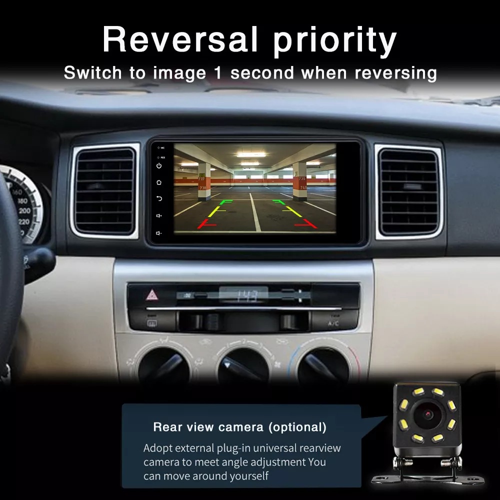 Corolla Car Stereo 7 Inch DVD Multimedia Player Mirror Link FM GPS WiFi Android Android Car Radio