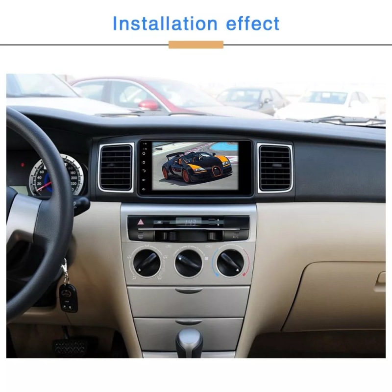 Corolla Car Stereo 7 Inch DVD Multimedia Player Mirror Link FM GPS WiFi Android Android Car Radio