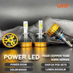 Super Bright LED Headlight Bulb 24PCS 260W 26000lm Toyota Auto Lamp H7 H11 9005 Hb4 9006 H4 LED Car Headlights