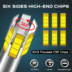 Long Lifespan Car Light 9005 9006 H4 H7 LED Head Lamp Super Bright 65W 360 Degree Auto LED Headlight Bulb