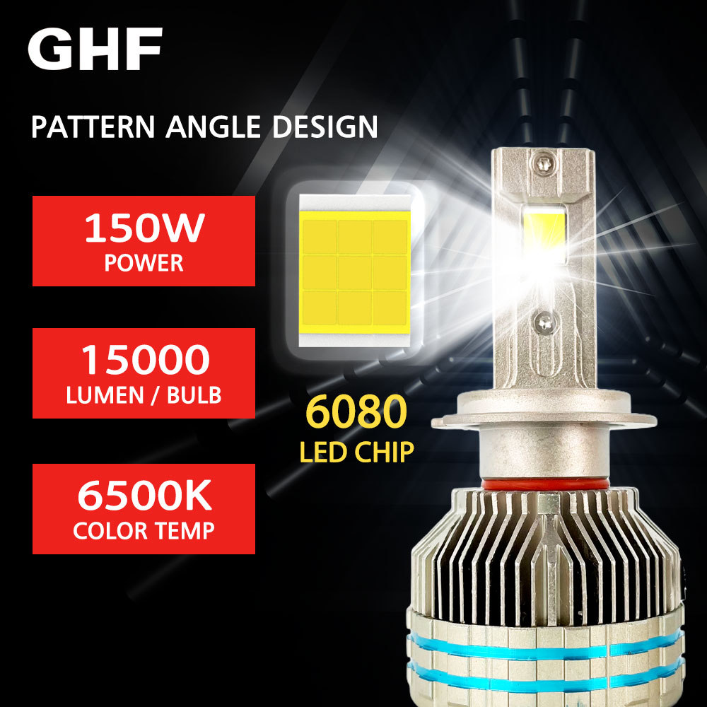 Wholesale Global Sources 12V 150W Car Light Auto Accessories H4 H11 9005 9006 LED Headlight Bulb