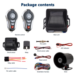 Anti-Theft Keyless Access Intelligent Security Car Alarm System