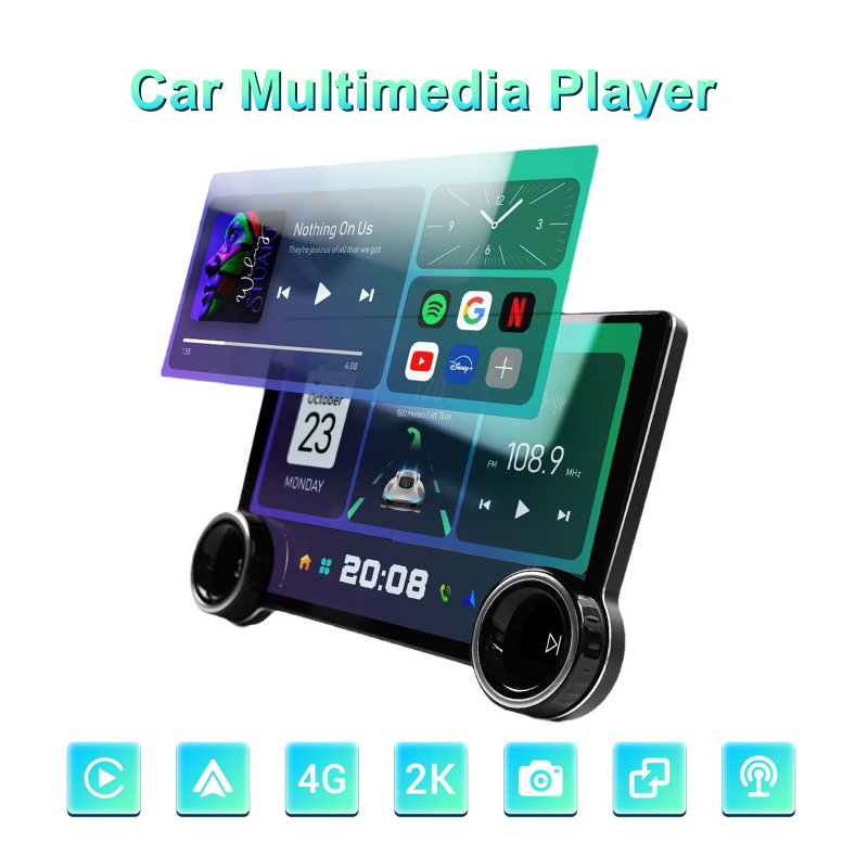 GHF 11.8" Android Car Radio Stereo 6+128g/4+64G 2K Qled 8 Core Carplay Android Auto GPS 4G WiFi DSP Hi-Res Multimedia Player Android Car Radio