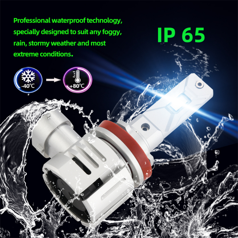 9005 HB3 LED Bulbs, Same OEM Size 8500LM 500% Brighter Plug and Play Fog Light Replacement 6000K Cool white,golden yellowe