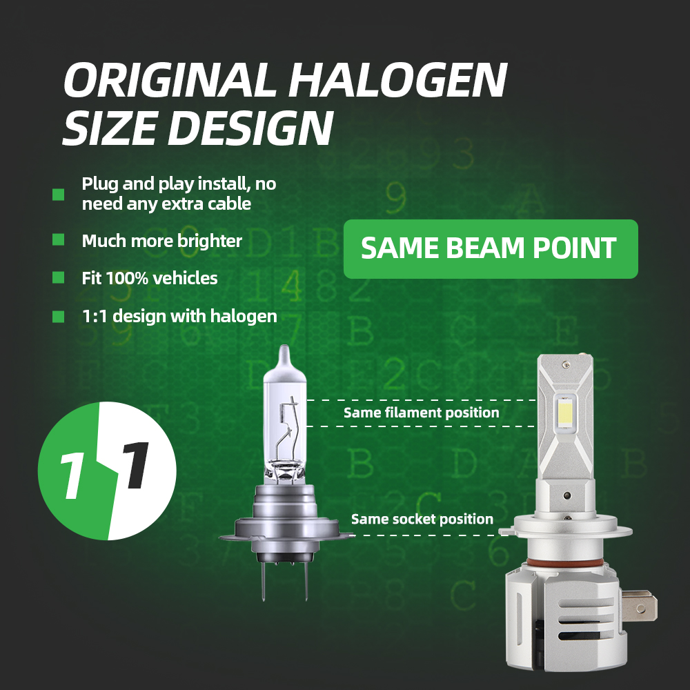 9005 HB3 LED Bulbs, Same OEM Size 8500LM 500% Brighter Plug and Play Fog Light Replacement 6000K Cool white,golden yellowe