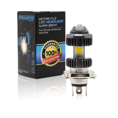 LED Motorcycle Headlight Bulbs 2000lm 20W COB Chips Fisheye Convex Spotlight White Dual Color Yellow H4//H7/H8/H9/H11Car Light