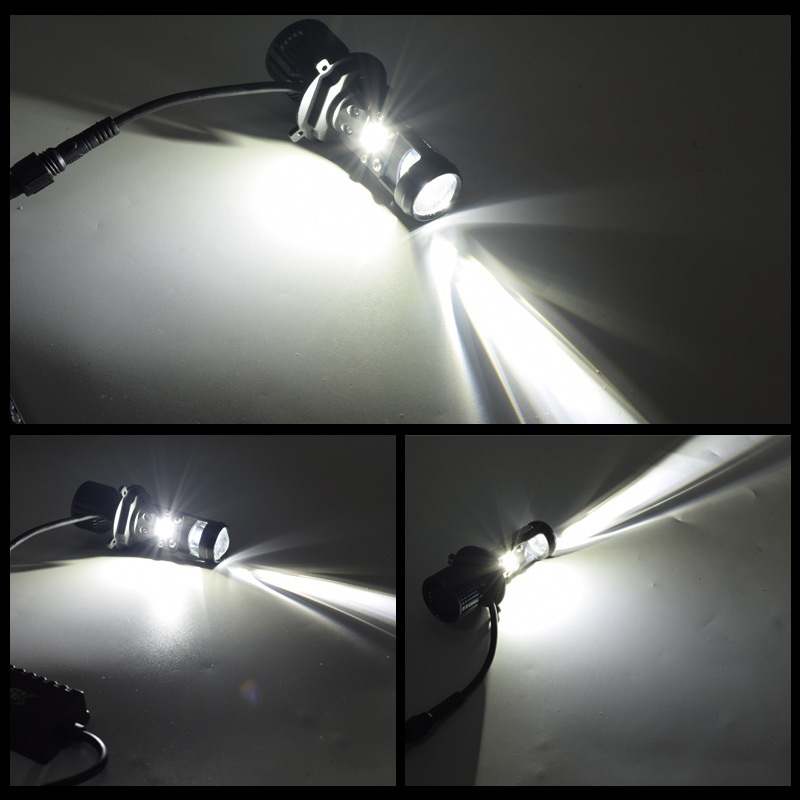 LED Motorcycle Headlight Bulb,8000LM LED 6000K-6500K Waterproof Rate IP67 Class Waterproof Bulb for Motorbike ATVS Car Headlamp