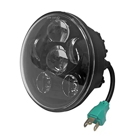 5.75 Inch Motorcycle LED Bulbs 60W Projector Round LED Headlight for Honda/Toyota/Harley