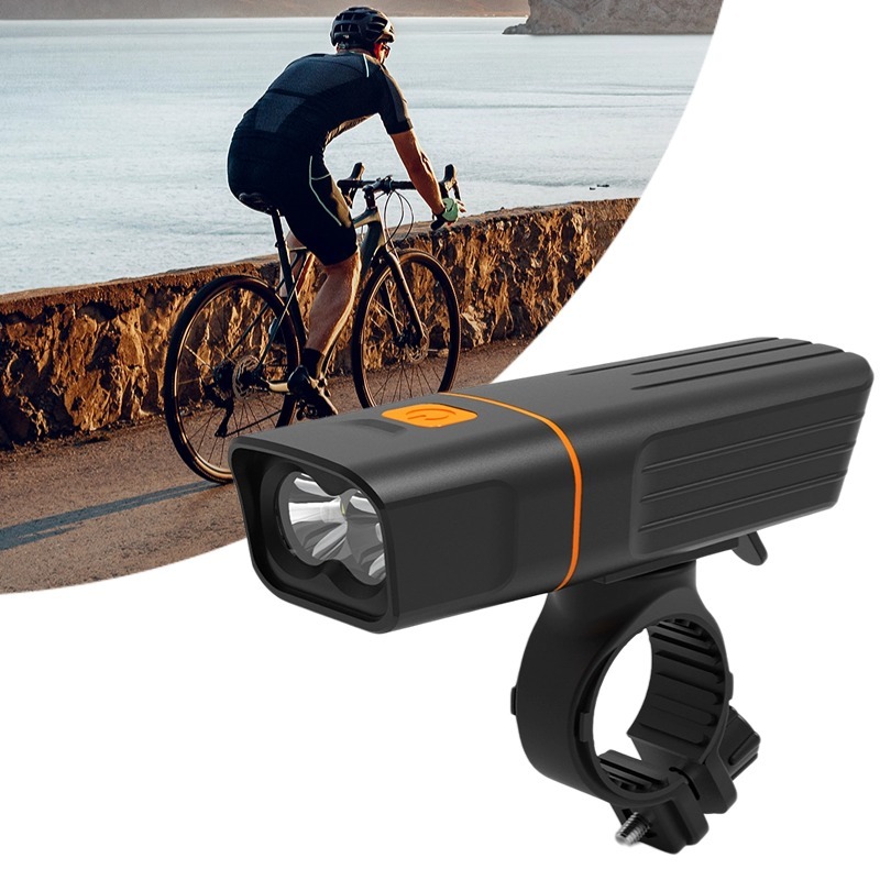 Bicycle Parts Safety Light USB Rechargeable LED Flashlight Waterproof Bike Indicator LED Headlamp