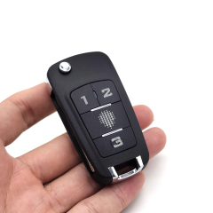 Car Parts Keys Remote Control 433/315 MHz 4 Button Flip Folding Car Remote for Chevy Remote Control