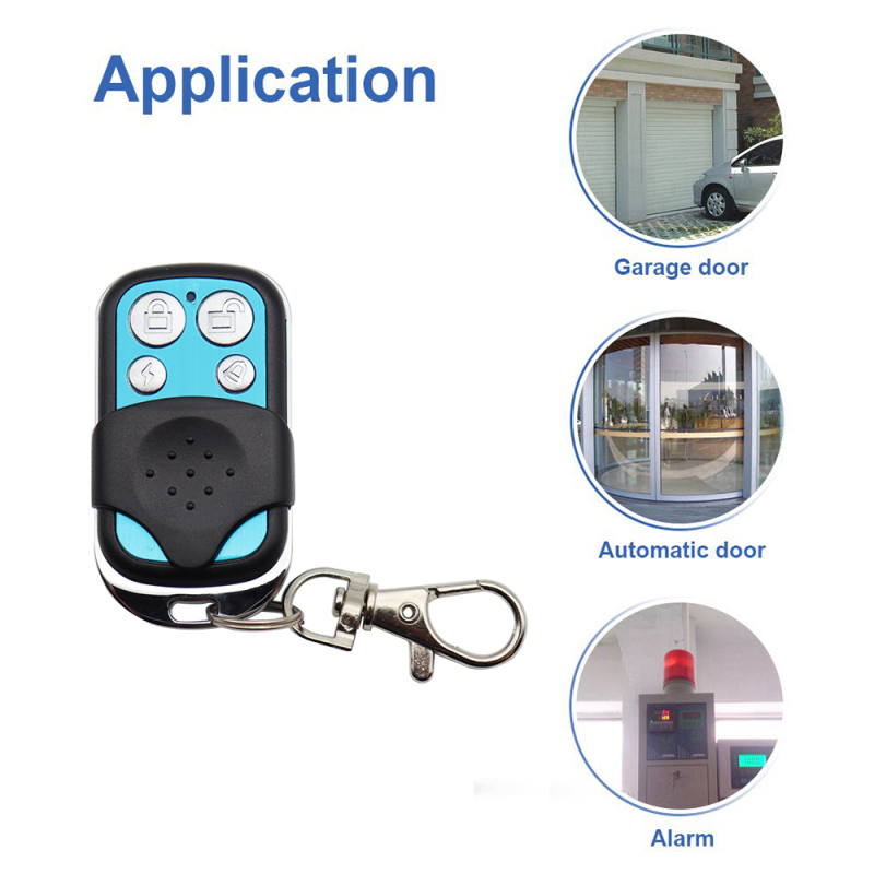 4 Buttons 433.92 MHz Garage Gate Door Window Opener Clone Cloning Code Car Duplicator Remote Controller 433MHz Remote Control