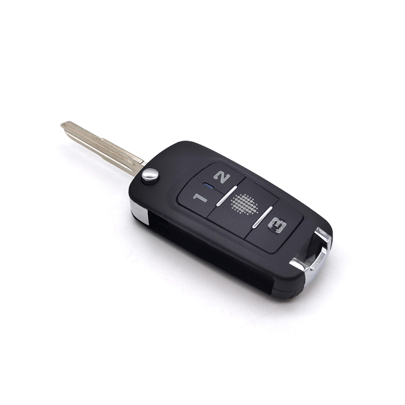Car Parts Keys Remote Control 433/315 MHz 4 Button Flip Folding Car Remote for Chevy Remote Control