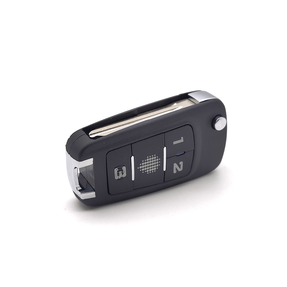 Car Parts Keys Remote Control 433/315 MHz 4 Button Flip Folding Car Remote for Chevy Remote Control