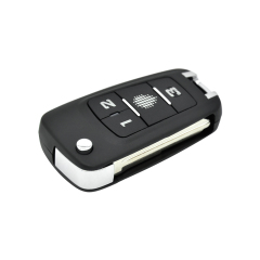 Car Parts Keys Remote Control 433/315 MHz 4 Button Flip Folding Car Remote for Chevy Remote Control