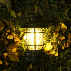 Factory Wholesale Portable Outdoor Lighting USB Rechargeable Hanging Atmosphere Retro Tent Camping Light