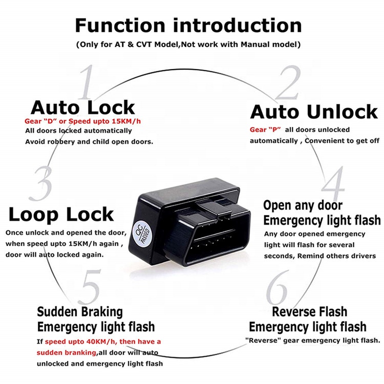 Good Quality Door Lock Side Mirror Folding OBD Window Closer Car Alarm Window Auto Sensor for Toyota Pardo