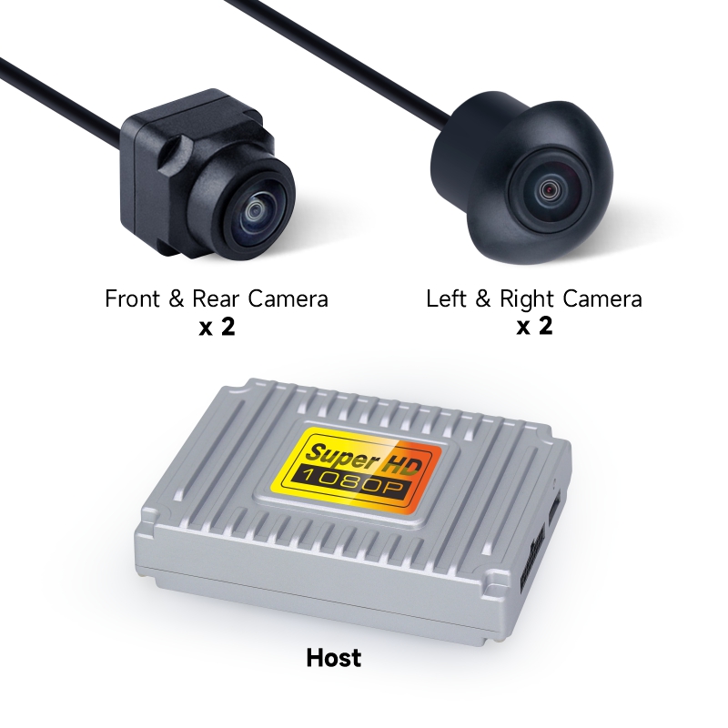 360 Degree Car Rear View Camera Car Rearview Monitor Mini Cameras Universal Car Safety Camera