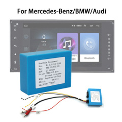 Car D2b Digital Data Bus Fiber Radio Optic Decoder Amplifier Adapter for Mercedes-Benz S/SL/C/Cl/Clk/E/Ml Series Only