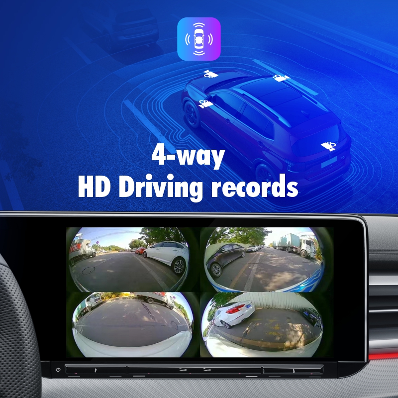 360 Degree Car Rear View Camera Car Rearview Monitor Mini Cameras Universal Car Safety Camera