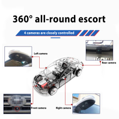 Universal Night Vision Waterproof Small Video Car Camera 360 Degree Fisheye Grass Lens HD CCD/Ahd Security Protection Reversing Camera