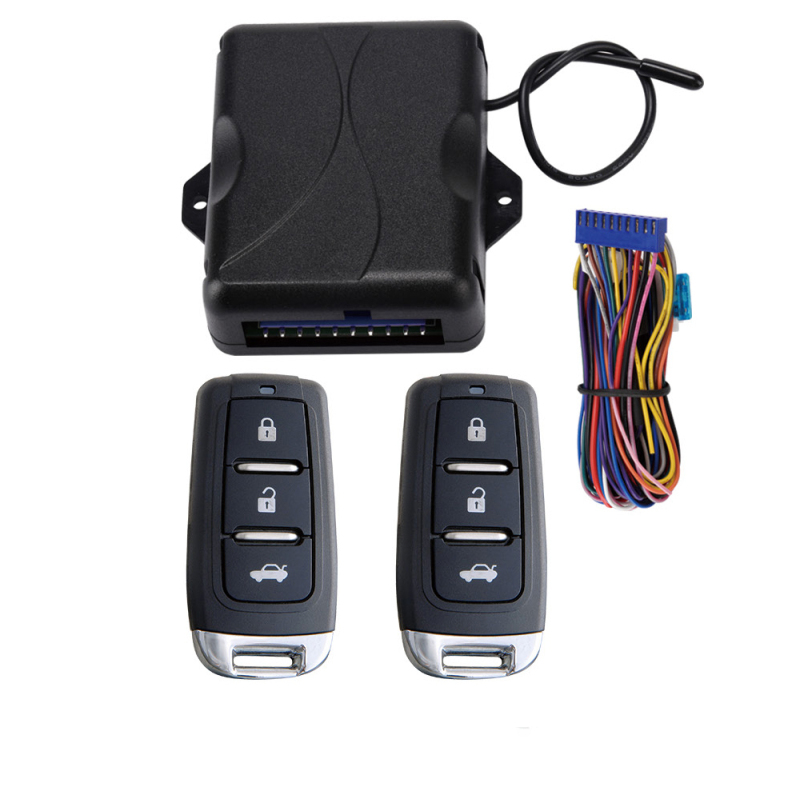 12V Universal Car Unlock Kit Car Alarm System Anti-Hijacking Central Locking System One Way Keyless Entry System