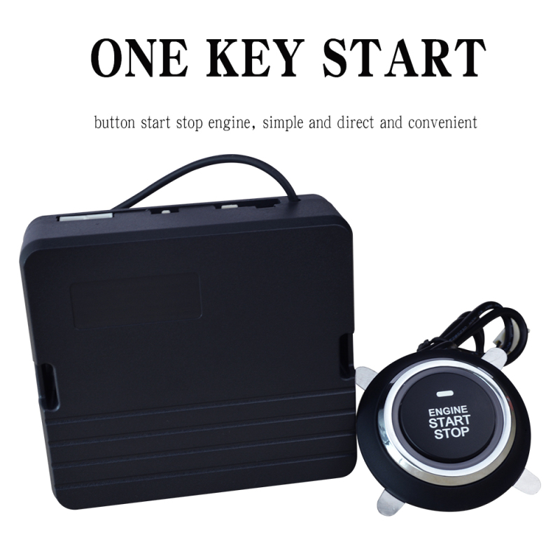 Keyless Entry Car Security System Remote Start Kit with Phone APP