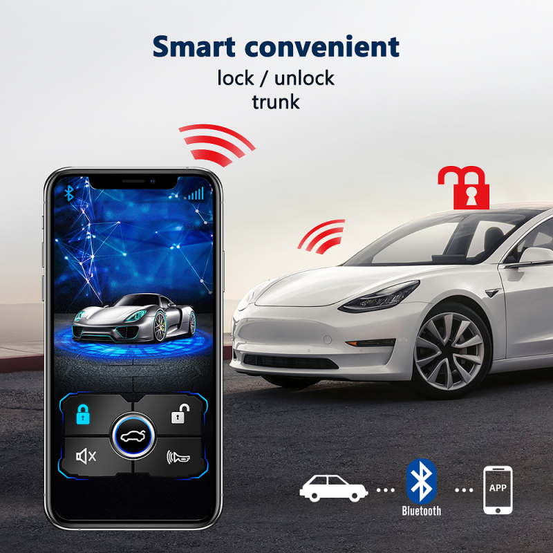 Anti Theft Device Car GPS Tracker Car-Alarm with Vibration Alarm Car Alarm System Security