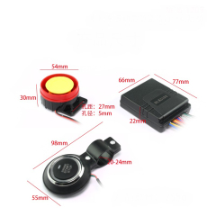 Engine Start Stop with Smart APP Lock Remote Controller Anti Theft Alarm Security Motorcycle Alarm