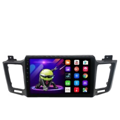 10 Inch Android Screen Car Radio Stereo Multimedia Player Audio System with GPS Navigation for Toyota RAV4 2018 2019