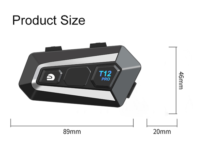 Motorcycle Helmet Bluetooth Intercom System Microphone Universal Helmet with HD Speakers