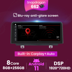 10.25" 12.3inch Wireless Multimedia Display Navigation& GPS Carplay Android Car Audio for BMW 3/4 Series F10 F21 F30 F31 F15 F16