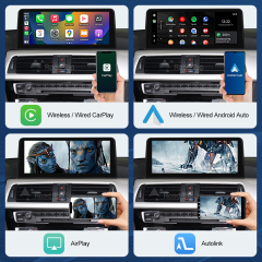 10.25" 12.3inch Wireless Multimedia Display Navigation& GPS Carplay Android Car Audio for BMW 3/4 Series F10 F21 F30 F31 F15 F16