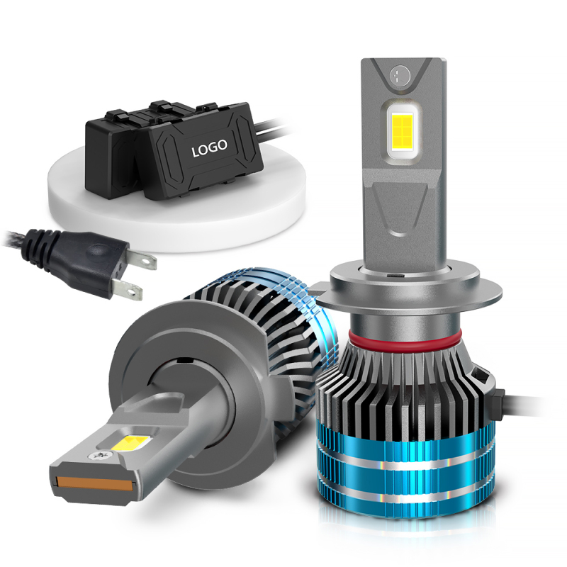 H4 H7 LED Head Lamp 45W 9000lm Auto Light 3570 Chip High Power Car LED Headlight