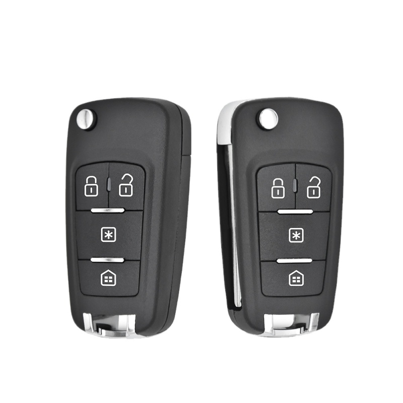 Positron 4 Button Remote Car Key with 433MHz ABS Remote Control with IC300 Model Used in Brazil