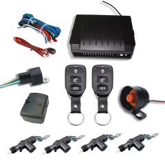 Indian Market Easy Smart Quality Universal Remote One Way Security Best 24V Anti Theft Car Alarm and Central Lock