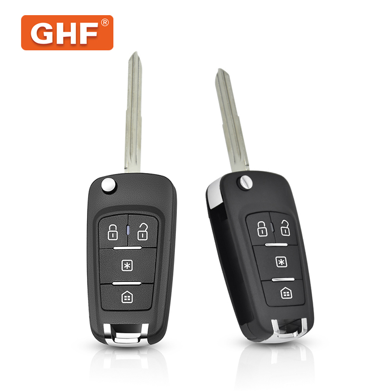 Positron 4 Button Remote Car Key with 433MHz ABS Remote Control with IC300 Model Used in Brazil
