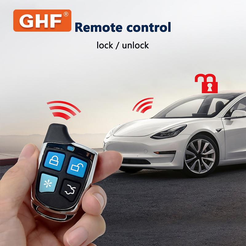 DC 12V Universal Car Remote Central Lock Locking Smart Key Auto Keyless Entry Alarm System