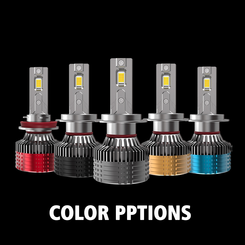 Brighter 65W 13000lm Auto parts LED Light Auto Headlamp H4 H7 Car LED Headlights with Plug and Play, 30000 Hours