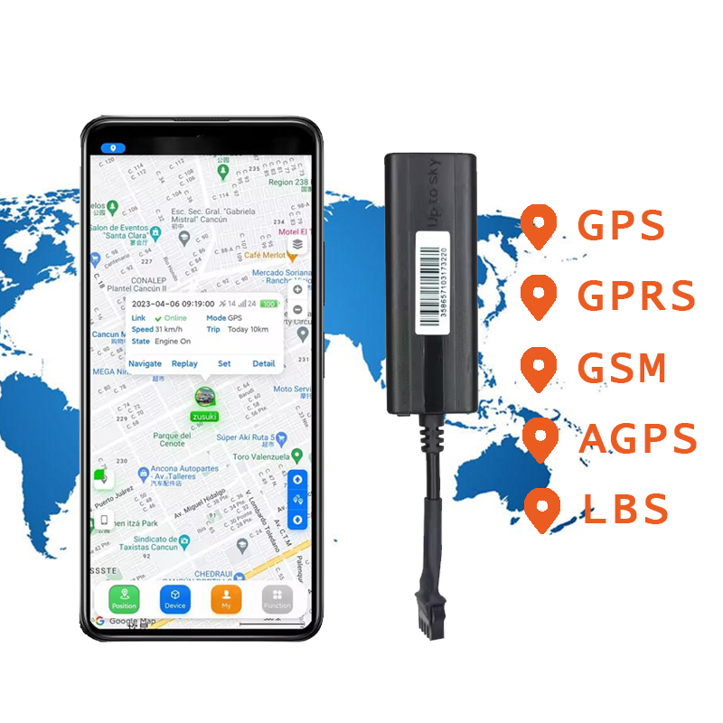 Cut off Power GPS Vehicle Tracker Device System Gt06 Protocol Motorcycle Vehicle Car Mini GPS Tracker for GSM/GPS/ GPRS/Lbs