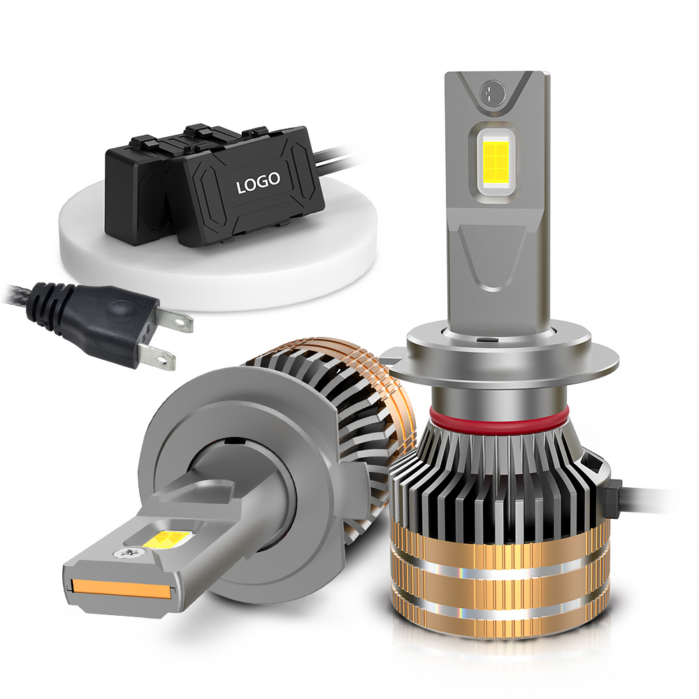 H4 H7 LED Head Lamp 45W 9000lm Auto Light 3570 Chip High Power Car LED Headlight