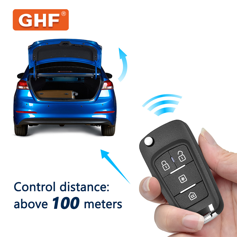 Positron 4 Button Remote Car Key with 433MHz ABS Remote Control with IC300 Model Used in Brazil