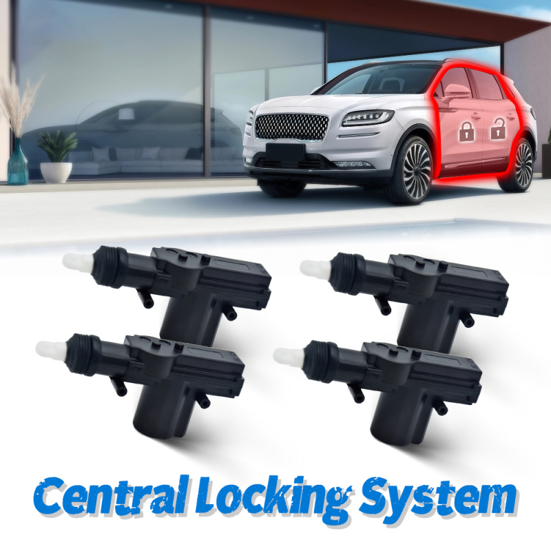 12V Car Electric Central Kit Door Locking System for 1 Master 3