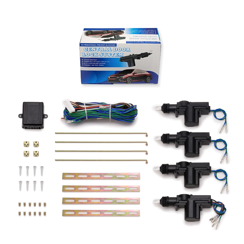12V Car Electric Central Kit Door Locking System for 1 Master 3