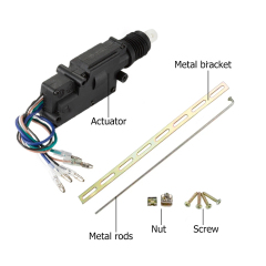 Car Door Lock Actuator 5 Wires Electric Heavy Motor Central Door Lock for Russian Market Car Alarm