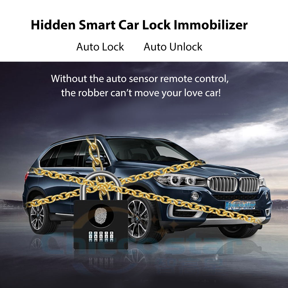 12V Universal Motorcycle Alarm Autonomic System Anti-Hijacking RFID Remote Stop Engine Smart Keyless Car Immobilizer