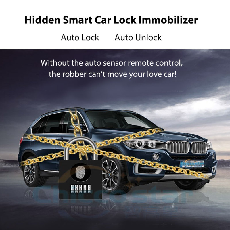 12V Universal Motorcycle Alarm Autonomic System Anti-Hijacking RFID Remote Stop Engine Smart Keyless Car Immobilizer