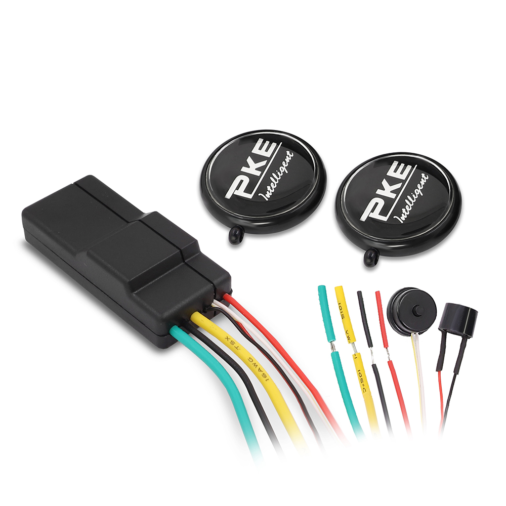12V Universal Motorcycle Alarm Autonomic System Anti-Hijacking RFID Remote Stop Engine Smart Keyless Car Immobilizer